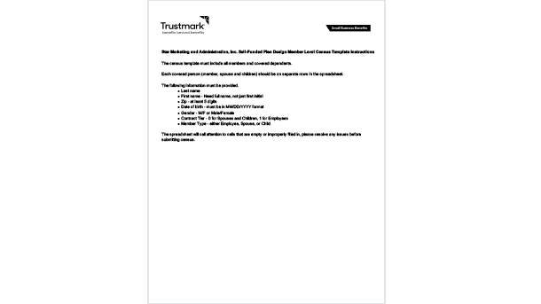 Member/Dependent-Level Census